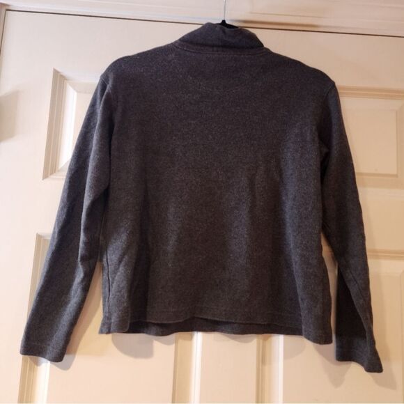 Northeast Outfitters 100% cotton gray turtleneck long sleeve top M - Picture 4 of 4